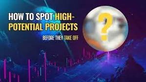 Visual guide on spotting high-potential crypto projects before they take off